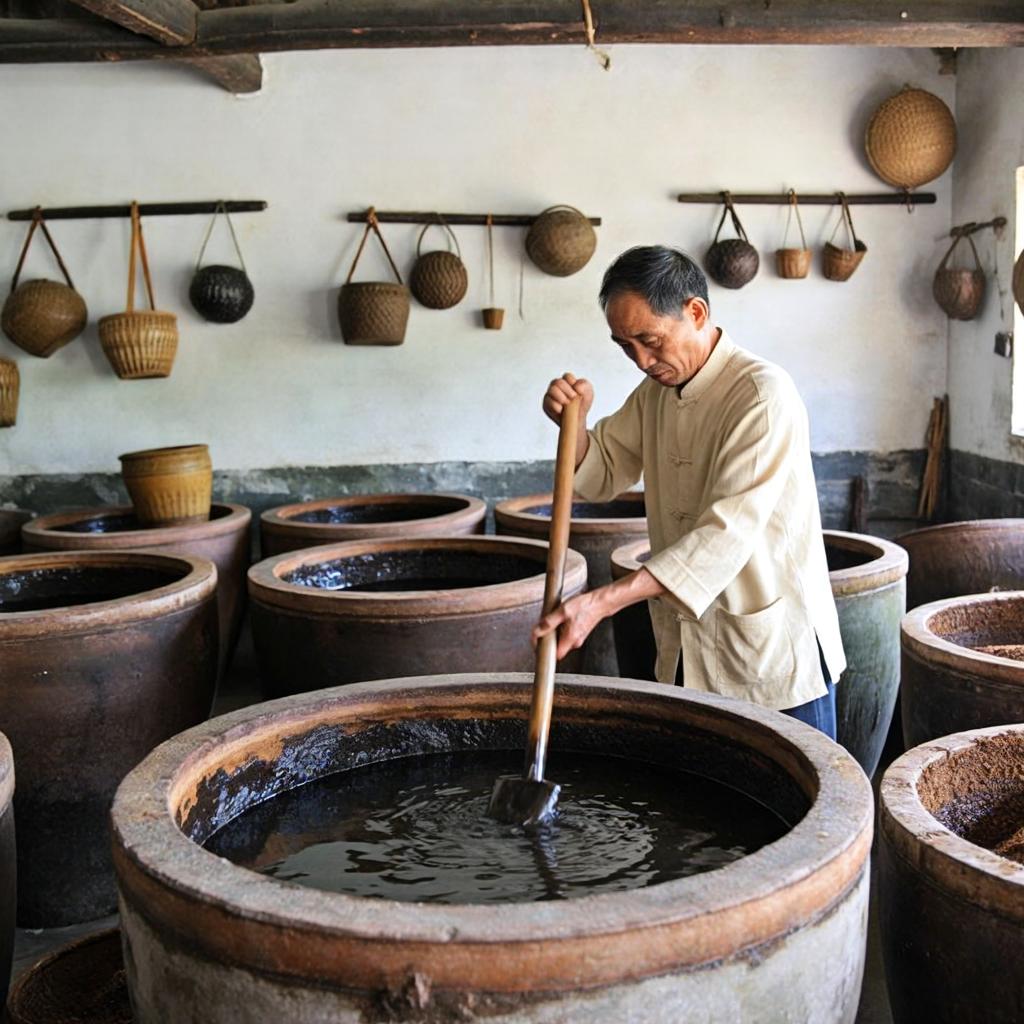 酒窖陈酿