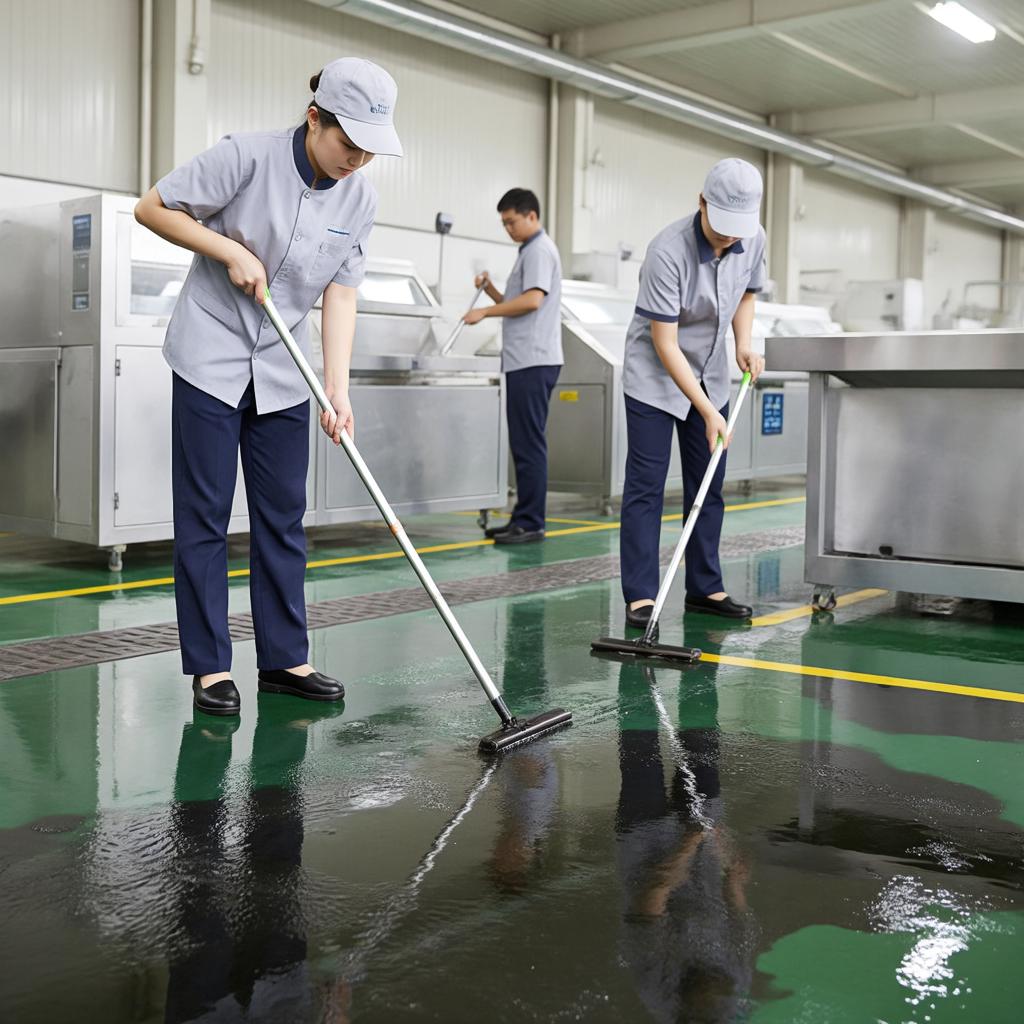 工厂车间保洁：油污与粉尘控制实战方案